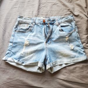 Encore ripped shorts